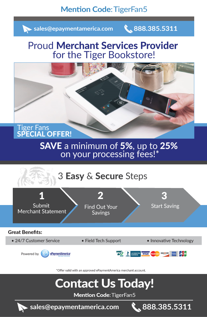 Tiger Bookstore Partner - ePaymentAmericaePaymentAmerica